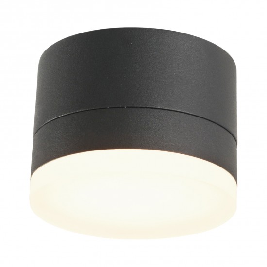 Plafoniera LED 12W de exterior Zelda Round SCHRACK antracit lumina calda IP54