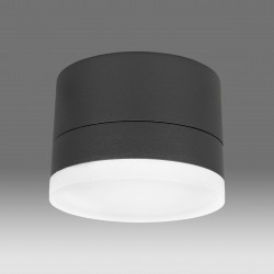 Plafoniera LED 12W de exterior Zelda Round SCHRACK antracit lumina calda IP54