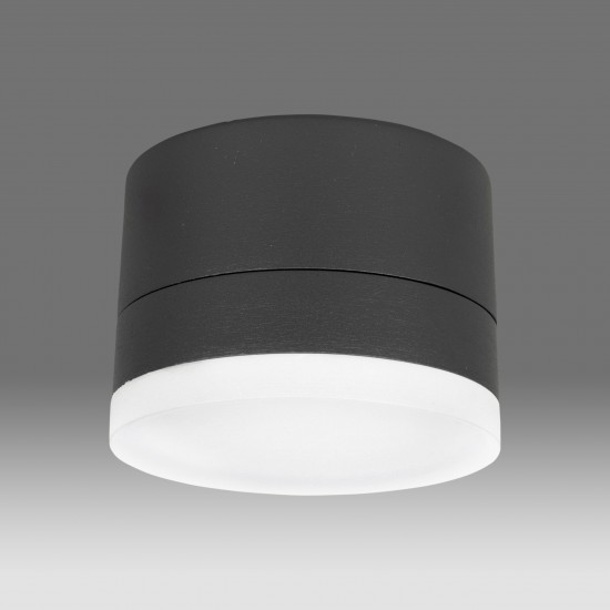 Plafoniera LED 12W de exterior Zelda Round SCHRACK antracit lumina calda IP54