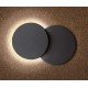 Aplica LED de exterior 12W rotunda orientabila NIKU SCHRACK antracit Alb Cald