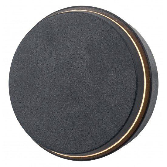 Aplica LED de exterior 12W rotunda orientabila NIKU SCHRACK antracit Alb Cald