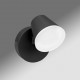 Aplica LED de perete 12.5W Zeta SCHRACK antracit lumina calda