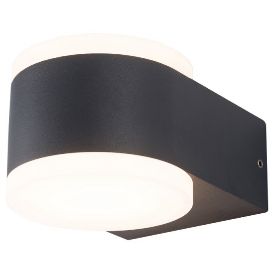Aplica LED de exterior 12.5W ZELDA SCHRACK iluminare sus jos antracit lumina calda