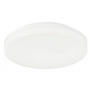 Plafoniera LED MAIA Schrack 18-24W 3K-4K 280mm rotunda etansa alb IP54