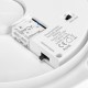 Plafoniera LED MAIA Schrack 18-24W 3K-4K 280mm rotunda etansa alb IP54