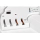 Plafoniera LED MAIA Schrack 18-24W 3K-4K 280mm rotunda etansa alb IP54