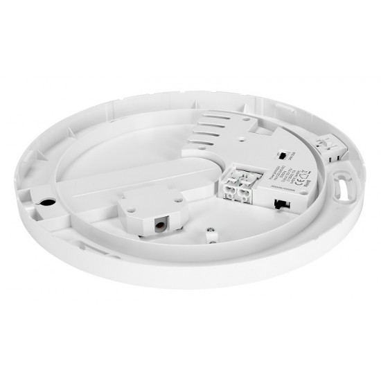 Plafoniera LED MAIA Schrack 18-24W 3K-4K 280mm rotunda etansa alb IP54