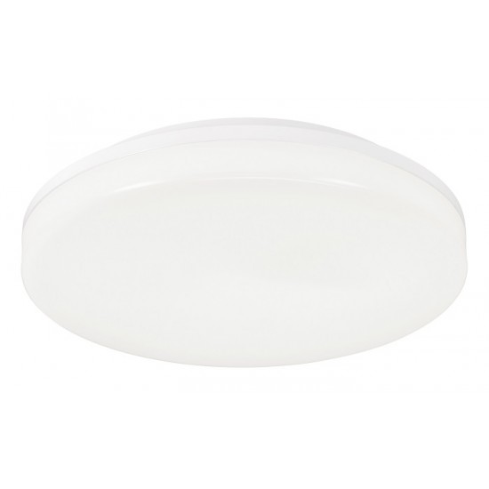 Plafoniera LED MAIA Schrack 18-24W 3K-4K 280mm rotunda etansa alb IP54