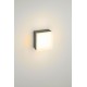 Plafoniera LED 12W de exterior Zelda Square SCHRACK antracit lumina calda IP54