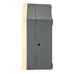 Plafoniera LED 12W de exterior Zelda Square SCHRACK antracit lumina calda IP54