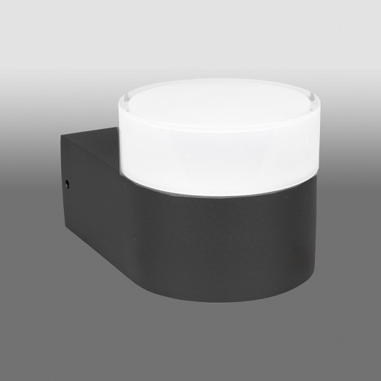 Aplica LED de exterior 11W ZELDA High SCHRACK iluminare sus antracit lumina calda