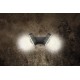 Aplica LED de perete 13W dubla orientabila LEA SCHRACK antracit lumina calda