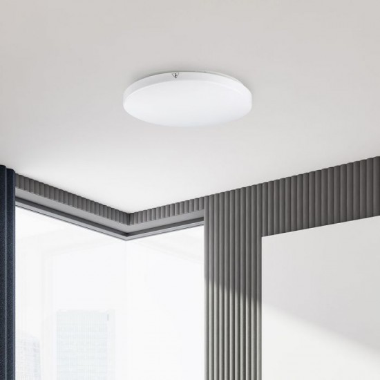 Plafoniera LED rotunda 15W 100lm/W cip Samsung lumina calda IP44
