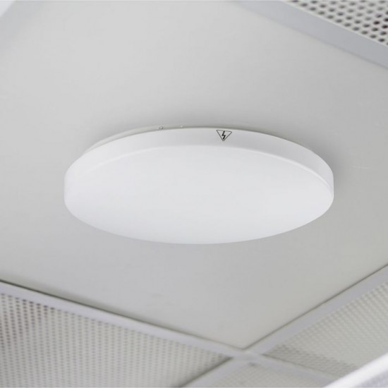 Plafoniera LED rotunda 15W 100lm/W cip Samsung lumina calda IP44