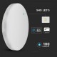 Plafoniera LED rotunda 15W 100lm/W cip Samsung lumina calda IP44