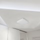 Plafoniera LED patrata 25W 100lm/W cip Samsung lumina calda IP44
