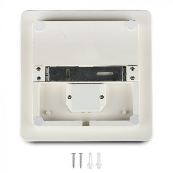 Plafoniera LED patrata 25W 100lm/W cip Samsung lumina calda IP44