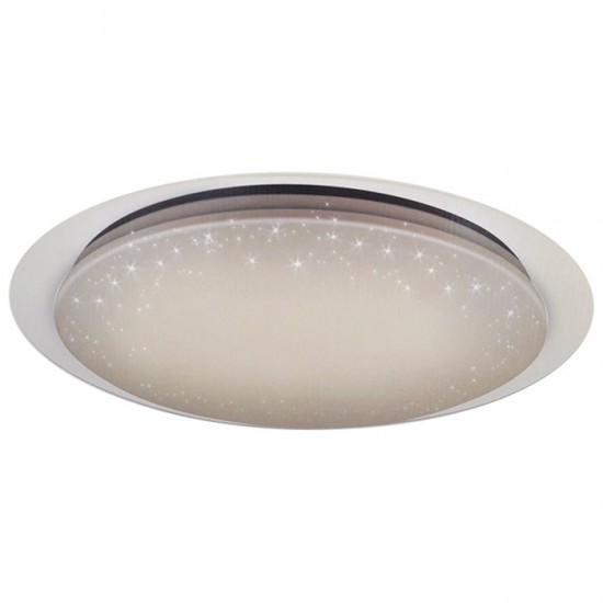 Plafoniera LED 60W 500mm aspect instelat cu telecomanda dimabila 3 in 1