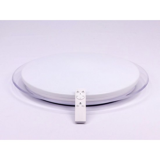 Plafoniera LED 60W 500mm aspect instelat cu telecomanda dimabila 3 in 1
