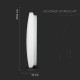 Plafoniera LED rotunda 24W 350mm aspect instelat 3 in 1