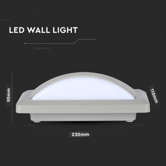 Aplica LED de exterior 12W  iluminare soft sus jos IP65