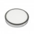 Plafoniera LED 12W rotunda crom Alb Cald