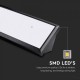 Aplica LED de exterior 12W dreptunghiulara neagra IP65