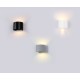 Aplica LED 6W rotunda cip BRIDGELUX Corp Gri Alb Cald