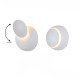 Aplica LED mobila 5W rotunda Corp Alb Alb Neutru