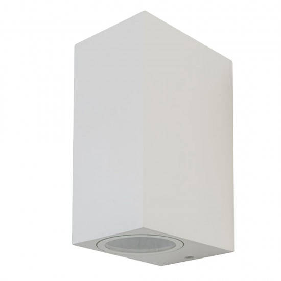 Aplica Patrata Corp Alb cu iluminare bidirectionala