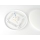 Plafoniera LED rotunda 24W 350mm aspect instelat 3 in 1