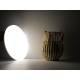 Plafoniera LED rotunda 24W 350mm aspect instelat 3 in 1