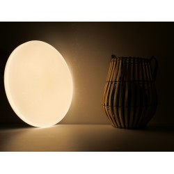 Plafoniera LED rotunda 24W 350mm aspect instelat 3 in 1