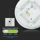 Plafoniera LED rotunda 18W 310mm opala 3 in 1