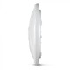 Plafoniera LED 12W cu senzor cip SAMSUNG Alb Rece