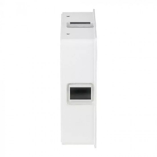 Aplica LED 4W patrata Corp Alb Alb Cald