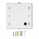 Aplica LED 4W patrata Corp Alb Alb Neutru