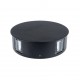 Aplica LED 4W rotunda Corp Negru Alb Cald