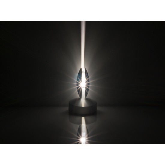 Aplica LED 7W Corp Negru Alb Cald