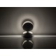 Aplica LED 7W Corp Negru Alb Cald