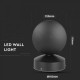 Aplica LED 7W Corp Negru Alb Cald