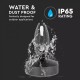 Aplica LED 7W Corp Negru Alb Cald