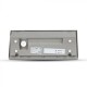Aplica LED de exterior 12W dreptunghiulara gri IP65
