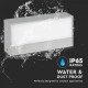 Aplica LED de exterior 12W gri iluminare sus jos IP65