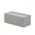 Aplica LED de exterior 12W gri iluminare sus jos IP65