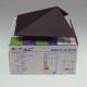 Aplica LED 5W Corp Negru Alb Cald