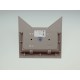 Aplica LED 5W Corp Gri Alb Cald