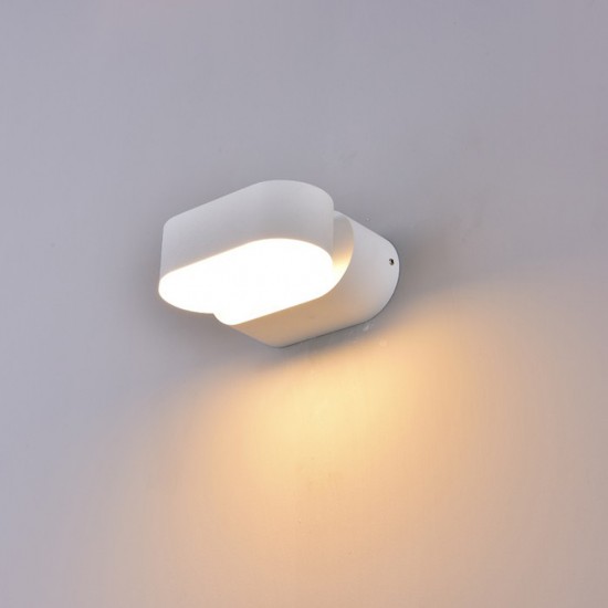 Aplica LED 6W Corp Alb Orientabil Alb Cald