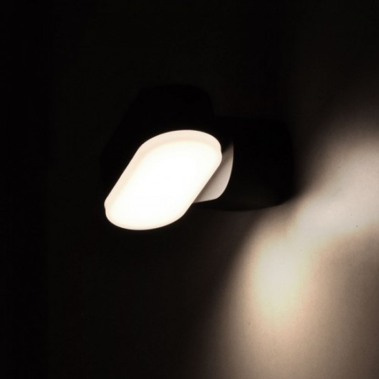 Aplica LED 6W Corp Negru Orientabil Alb Neutru
