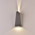 Aplica LED 6W Corp Gri Alb Cald